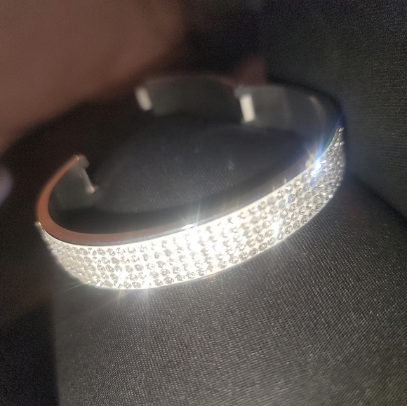 Stainless Steel Bangle Bracelet - Picture 2 of 6